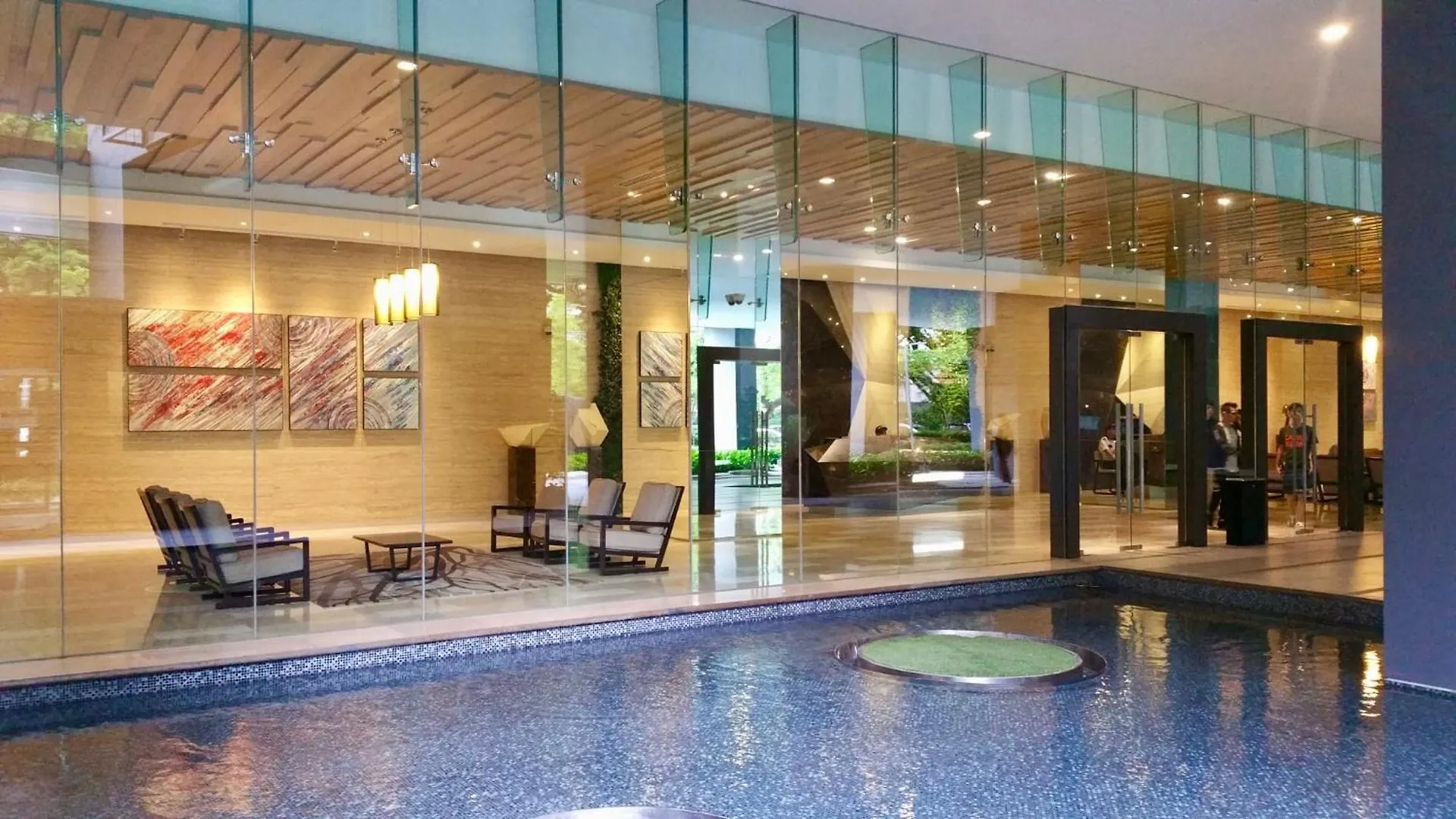 M City Ampang Klcc Lake View Pool Kuala Lumpur Apartmán